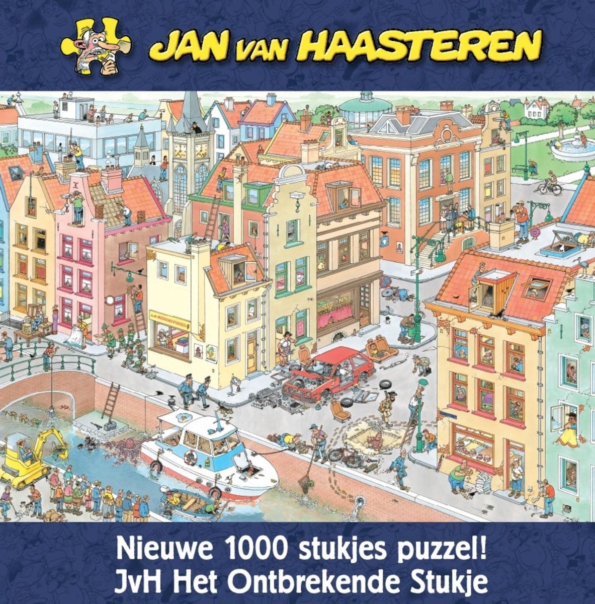 Jan van Haasteren Het Ontbrekende Stukje puzzel - 1000 stukjes — afbeelding 7