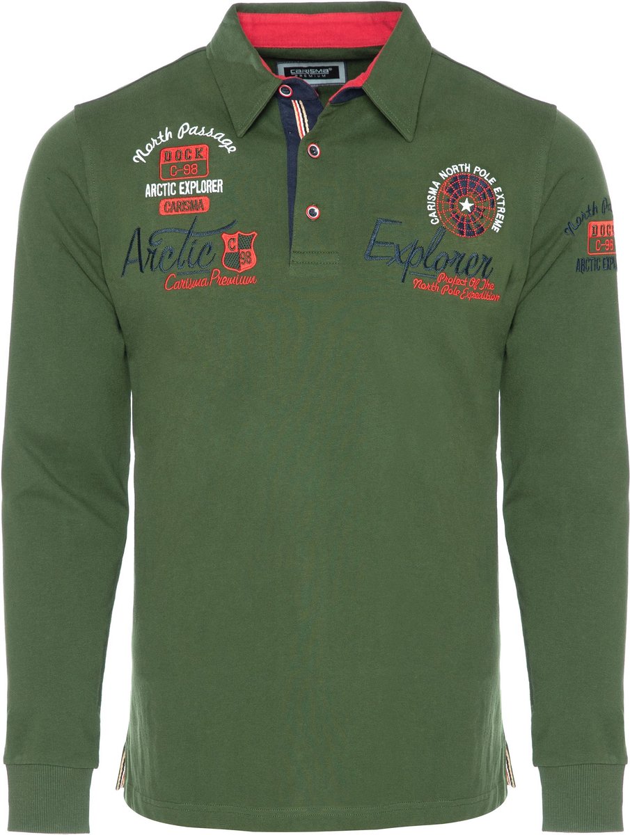 Carisma lange mouw polo