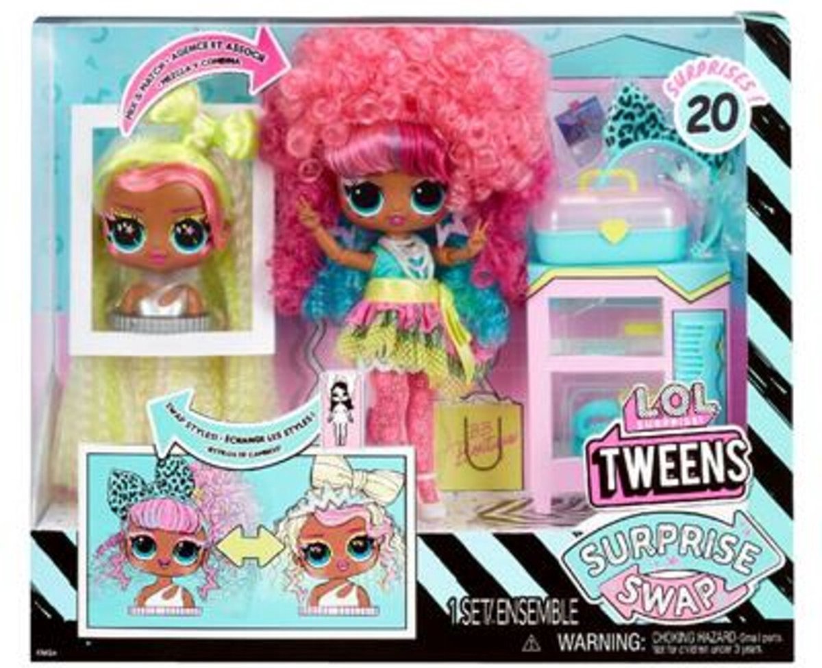 L.O.L. Surprise! Tweens Surprise - 16,5 cm - Swap Modepop - Curls-2-Crimps Cora — afbeelding 15