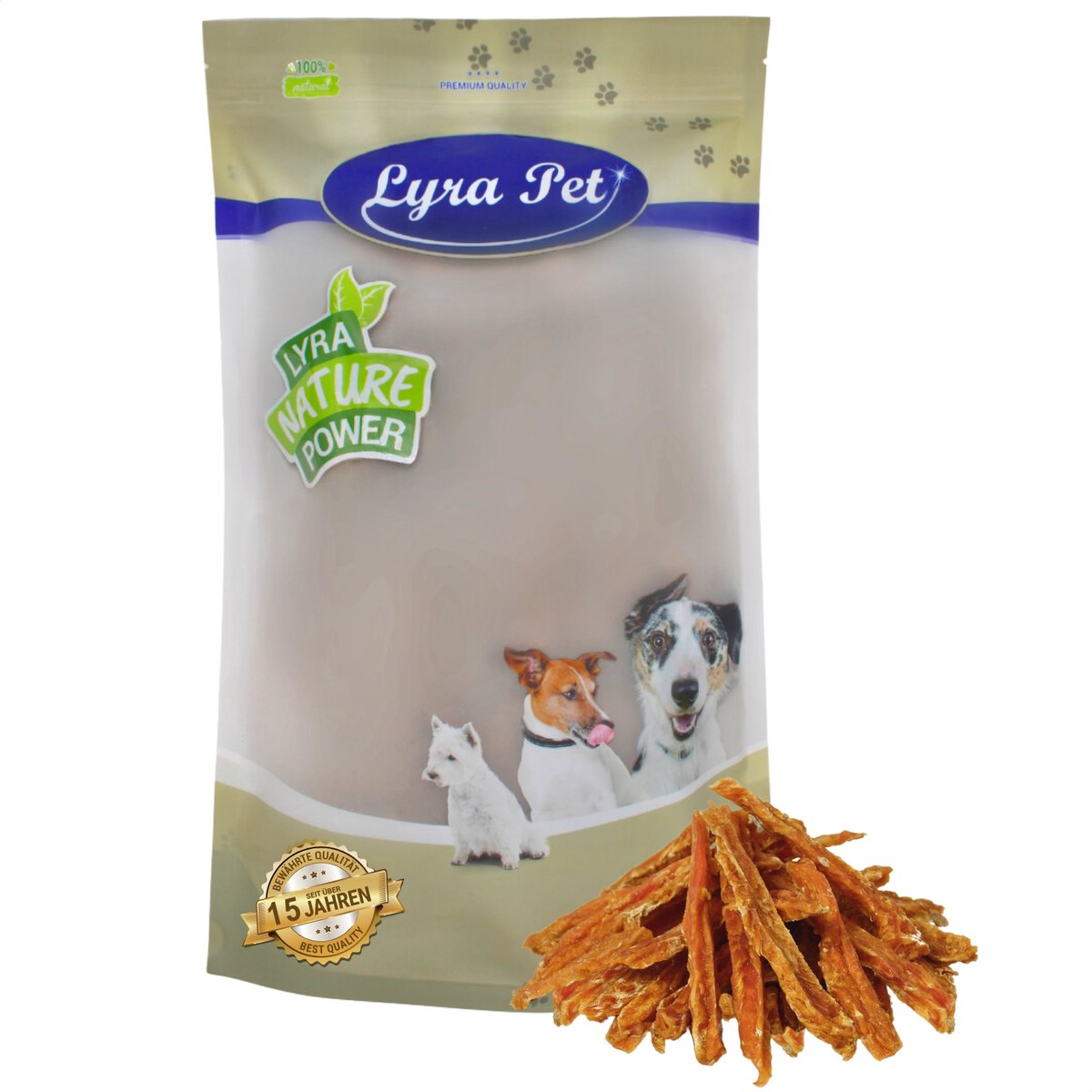 1 kg Lyra Pet® kipfiletreepjes