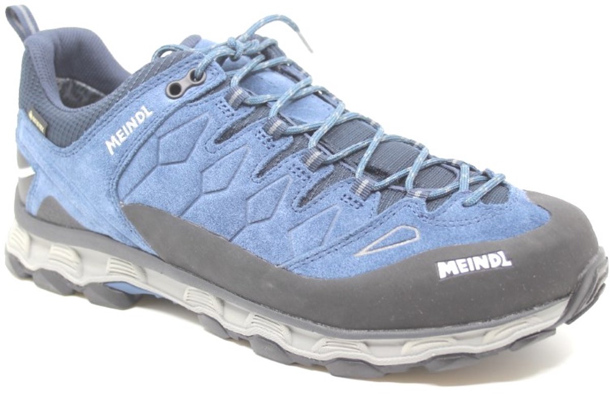 Meindl Lite Trail Gtx Heren Lage Wandelschoen Marine/Dunkelblau 7/41 Blauw