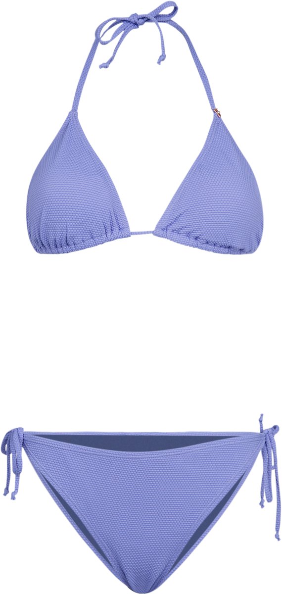 Brunotti Lolly-Honeycomb Bikini Set Dames Slide Triangel Bikini Top 40 Jewel