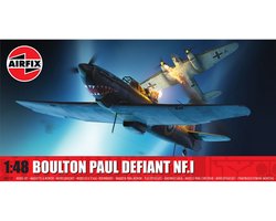 Airfix Modelbouwpakket Vliegtuigen - 05132 Boulton Paul Defiant NF.I WWII - Brits Propellervliegtuig Plastic - 1:48 - Modelbouw