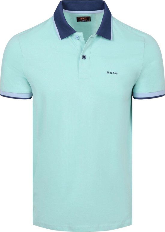 NZA Polo Foxton Piqué Pale Leaf - Maat XXL - Heren