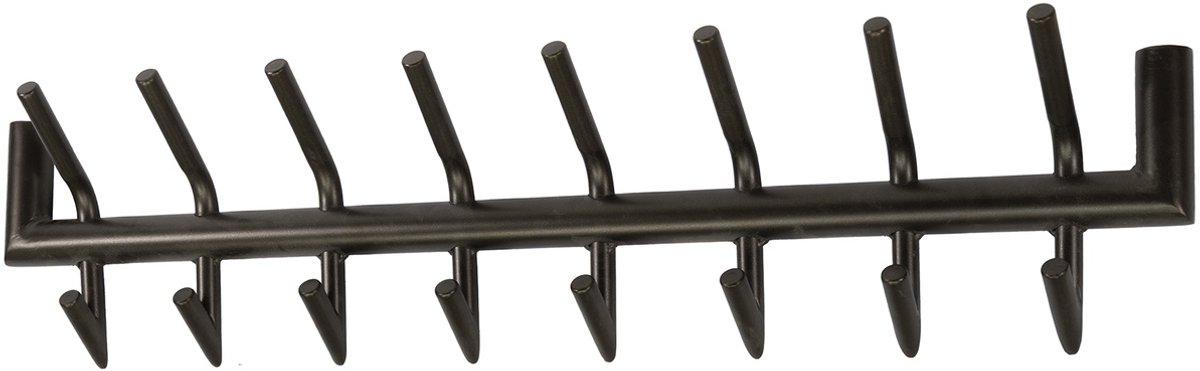 Giga Living Kapstok Tubo - Bruin Metaal - 80x10x20cm