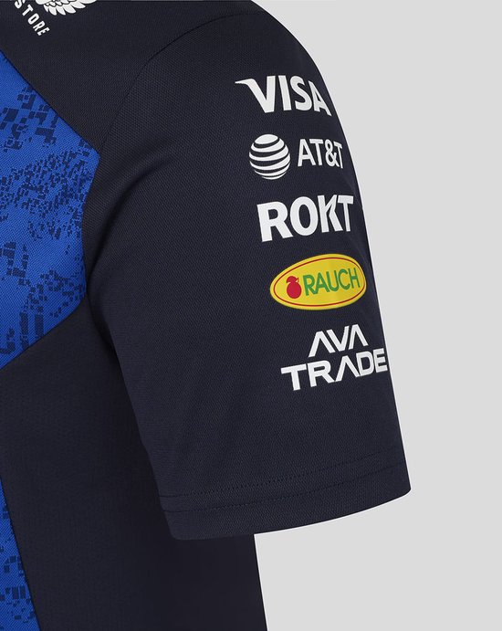 Oracle Red Bull Racing Teamline Polo 2026 S - Max Verstappen - Isack Hadjar van Merkloos — afbeelding 4