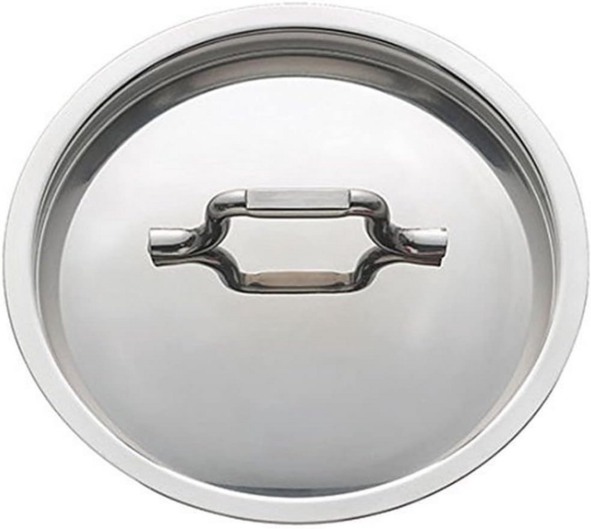 Inox deksel 14 cm - roestvrijstaal afdeksel voor pannen
