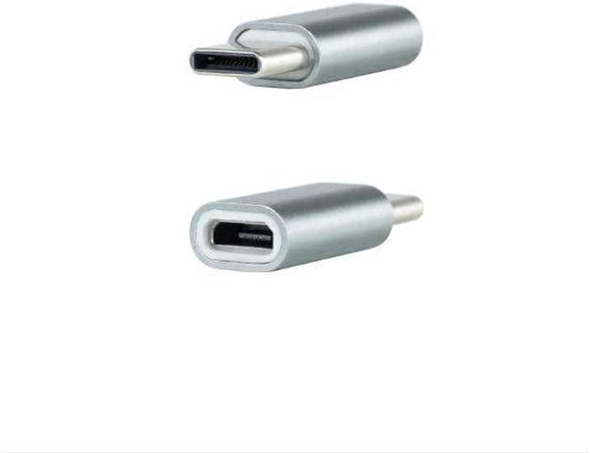 USB-C naar micro-USB adapter voor gegevensoverdracht en opladen