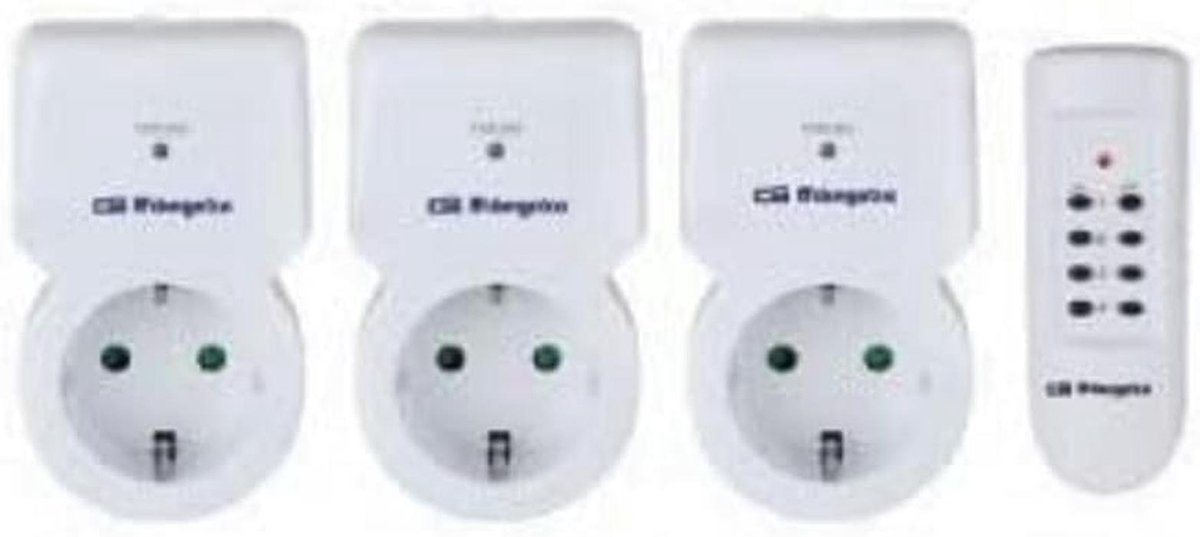 Elektrische Wandverwarming Plug met Afstandsbediening en 3 Warmtestanden