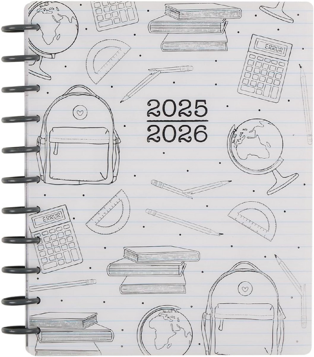 Schijfgebonden Planner Juli 2025 - Juni 2026: Groot Formaat Leraren Agenda met Extra Maanden