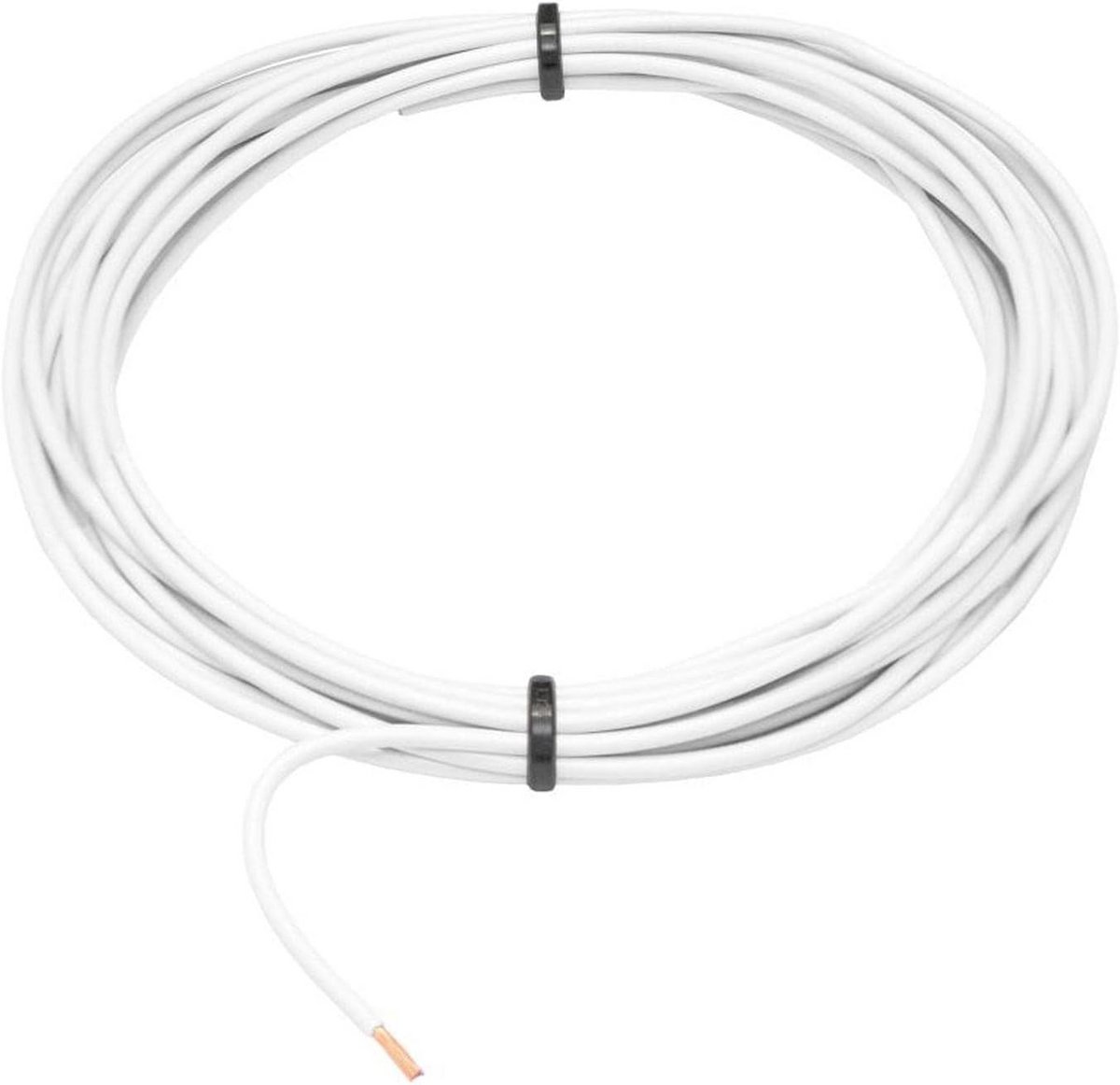 10m Flexibele Autokabel Zwart 1,5mm é Ronde Elektrische Draad
