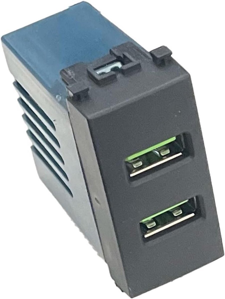 Bewegingssensor Timer Schakelaar Compatibel met Vimar Arke Systeem Zwart