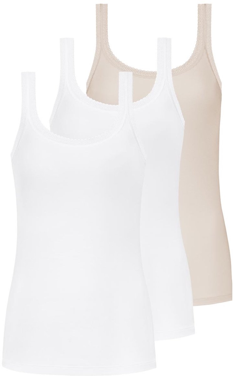 Mey Dames onderhemd 3 pack Modal Lace