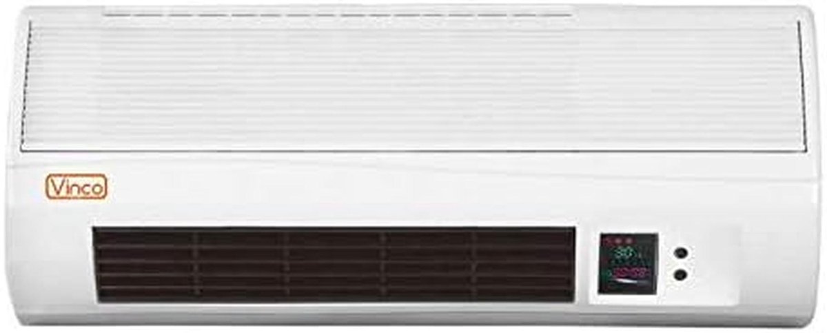 Zuinige Elektrische Wandconvector 2000W met Timer en Afstandsbediening - Snel Warmte voor Kleine Ruimtes
