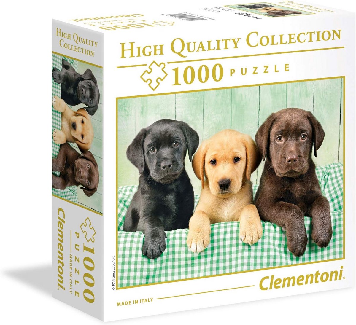 Puzzel 1000 Stukjes Drie Labrador Retrievers