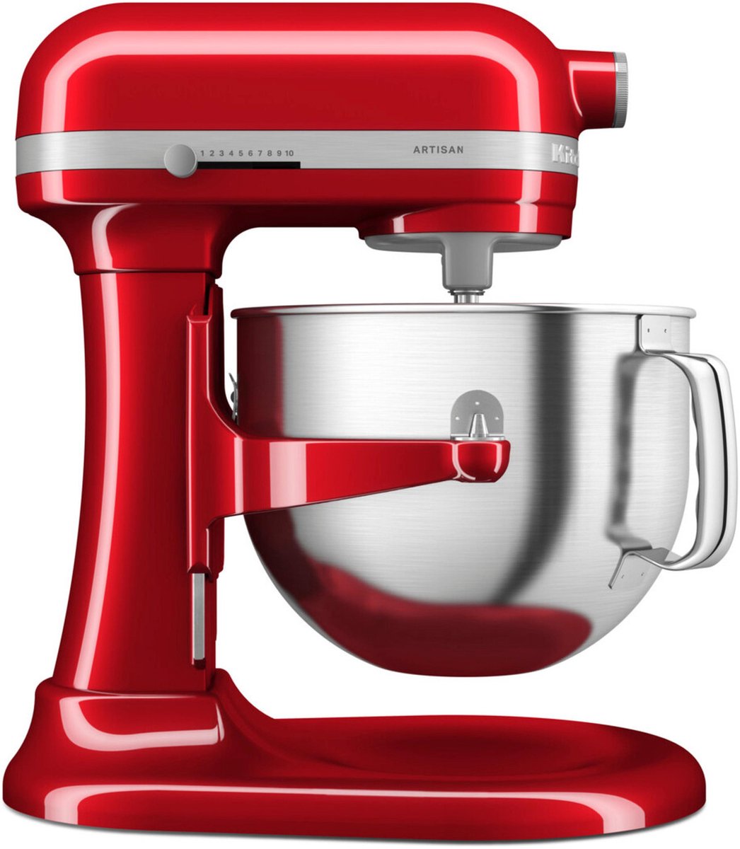 KitchenAid 5KSM70SHXECA Staande mixer 375 W Rood