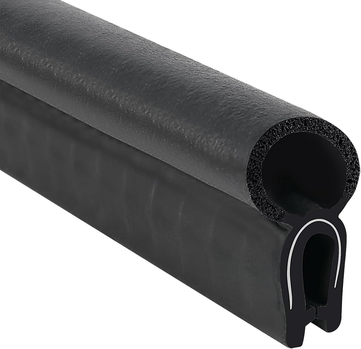 Universele Rubberen Afdichting Deurrandbescherming - 6 Meter Afdichtingsprofiel voor Auto, Boot en Camper