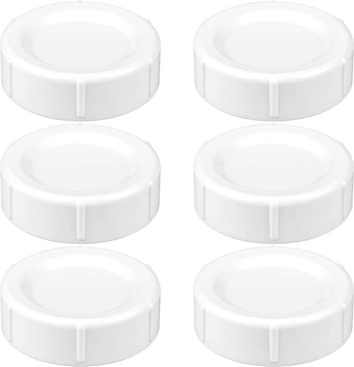 Flesdoppen 6 stuks voor Wide-Neck flessen