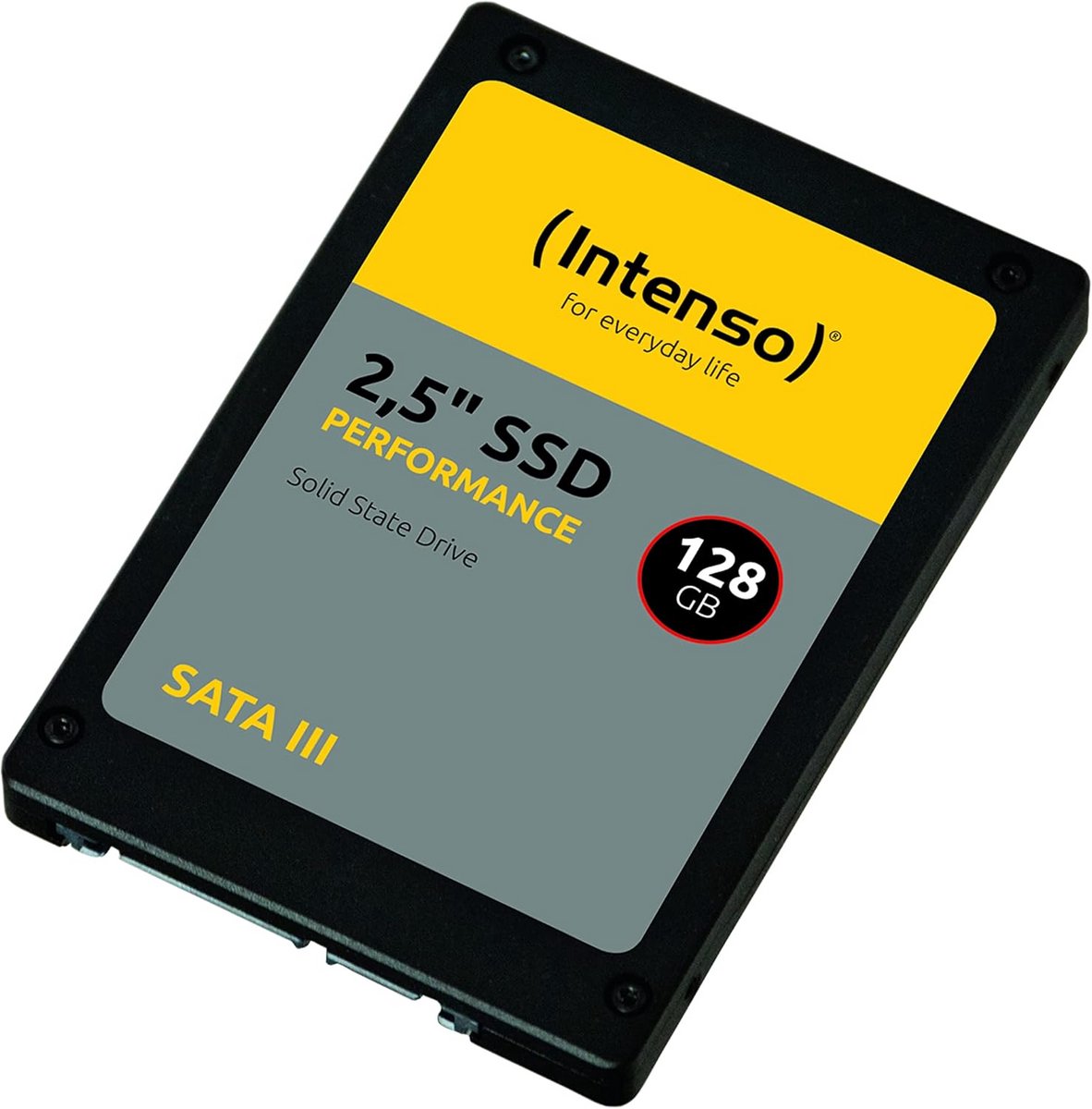 Interne SSD 2,5 inch SATA III 128 GB - Hoge Snelheid tot 550 MB/s voor Laptop en PC