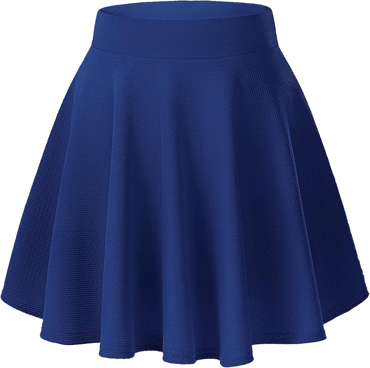 Comfortabele Elastische Taille Flared Mini Rok voor Dames