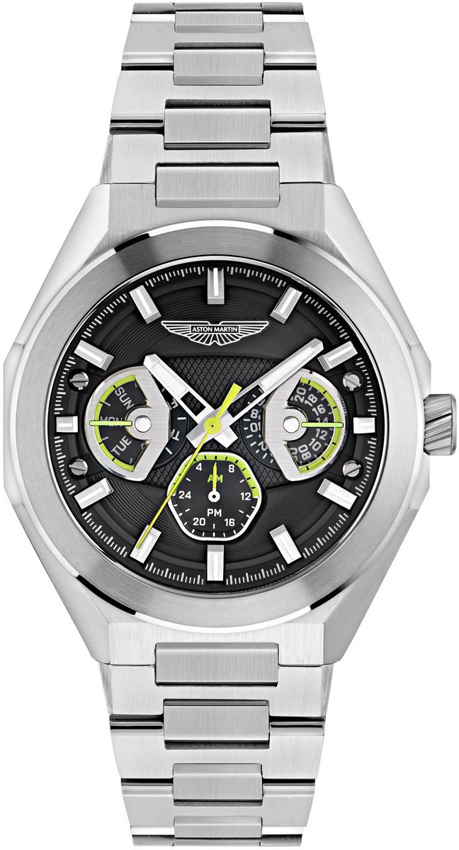 Aston Martin Aml Thrill TKS W MTRI1F505 Horloge - Staal - Zilverkleurig - Ø 42 mm