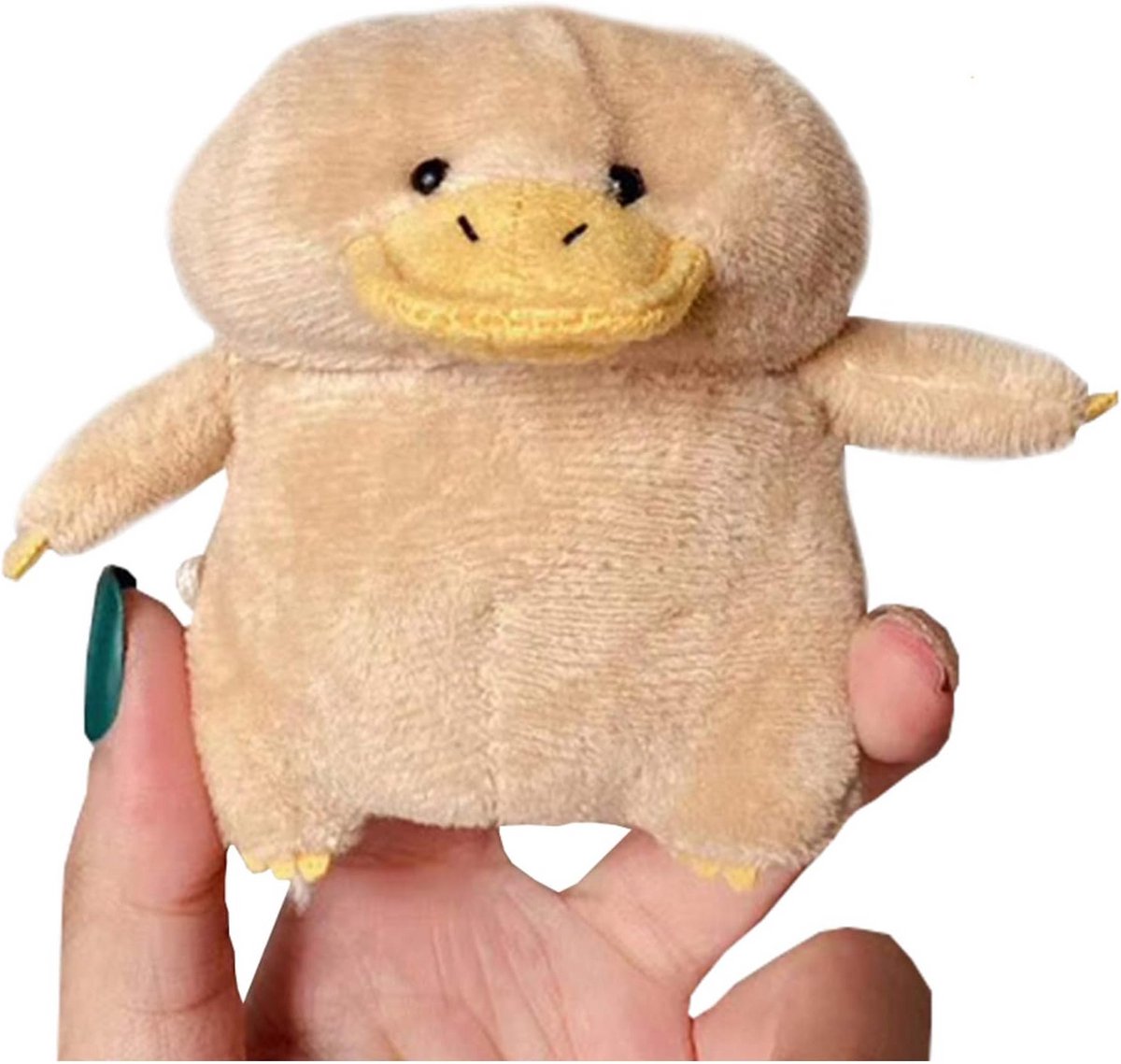 Schattige Pluche Hoesje met Teddy Beer Ontwerp voor Draadloze Oordopjes met Sleutelhanger