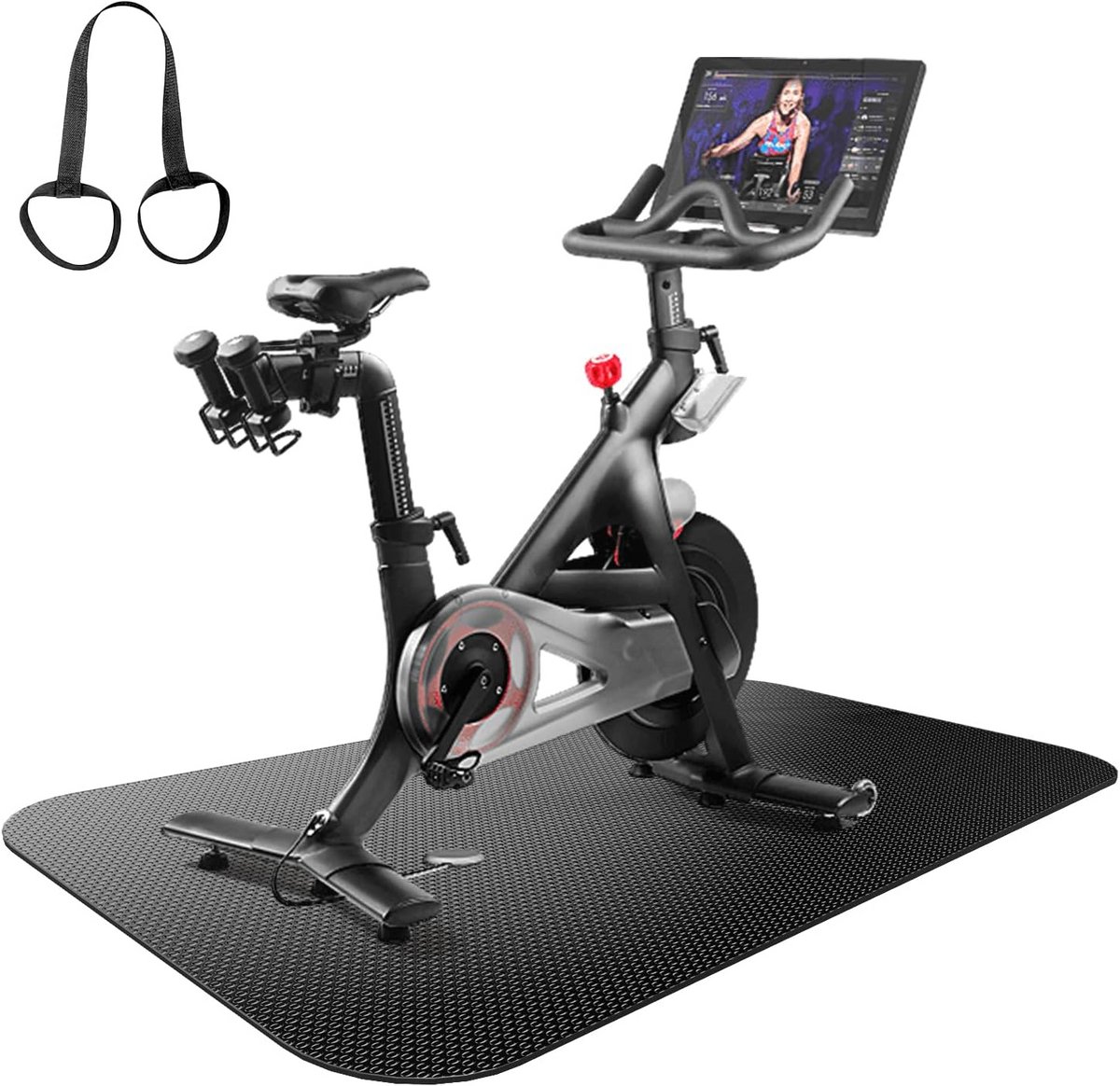 Duurzame Fitnessmat voor Hometrainer en Loopband - Antislip & Vloerbescherming