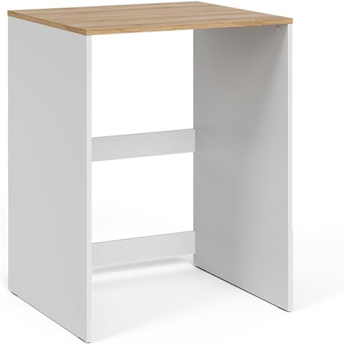 Wasmachinekast 68 cm Breed Wit/Artisan - Functionele Badkamerkast