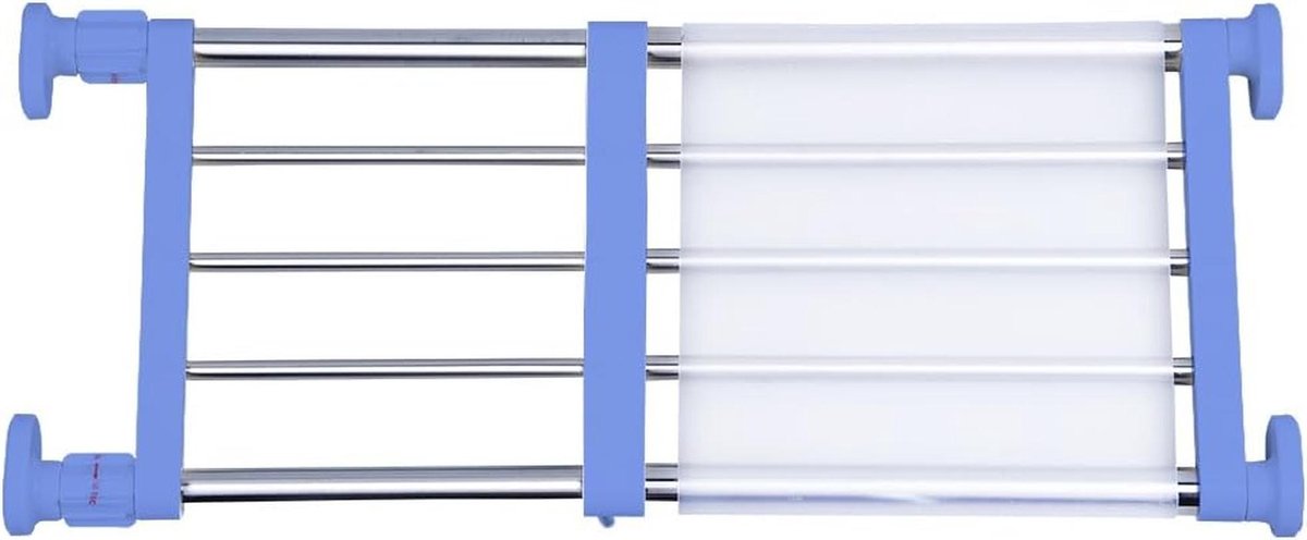 Verstelbare Metalen Kledingkast Organizer - Blauw