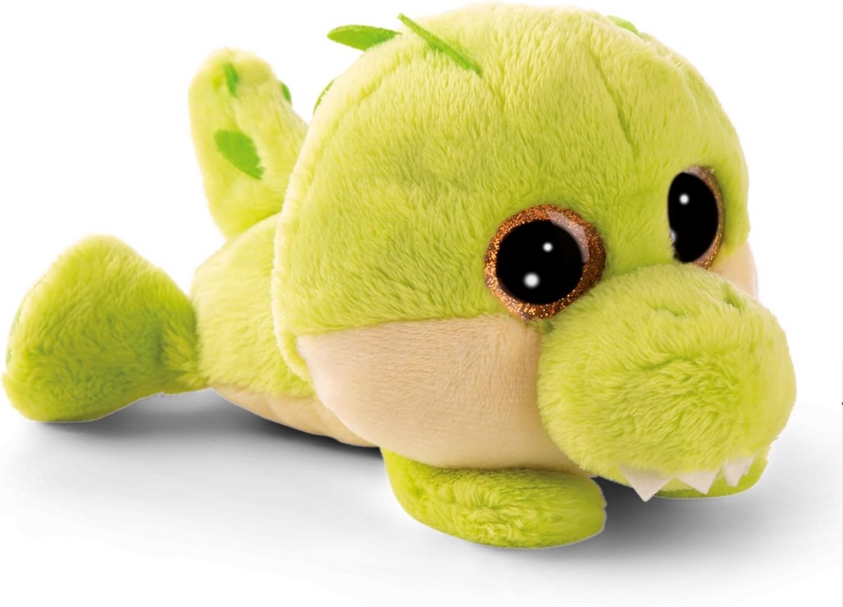 Knuffel Krokodil 15 cm - Groen
