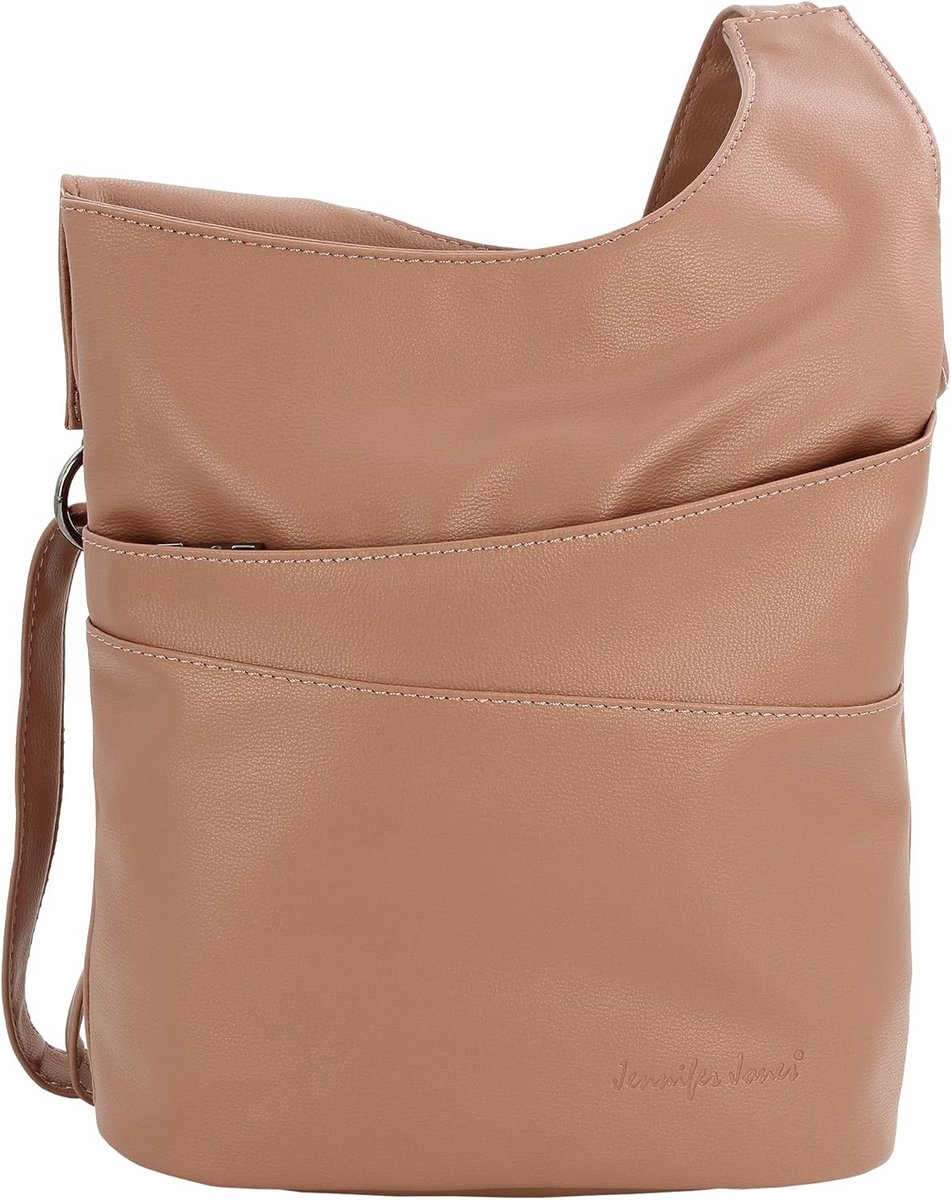 Dames Schoudertas met Rits - Handtas en Crossbodytas in 2 Maten