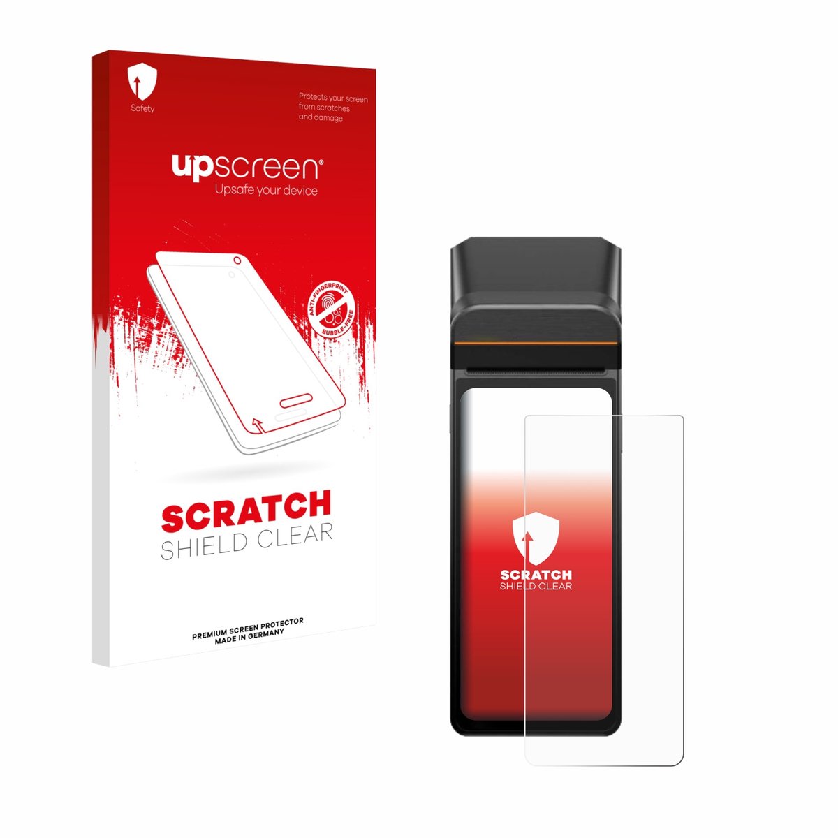 upscreen - Screenprotector voor Sunmi V3H - Folie Beschermfolie transparant