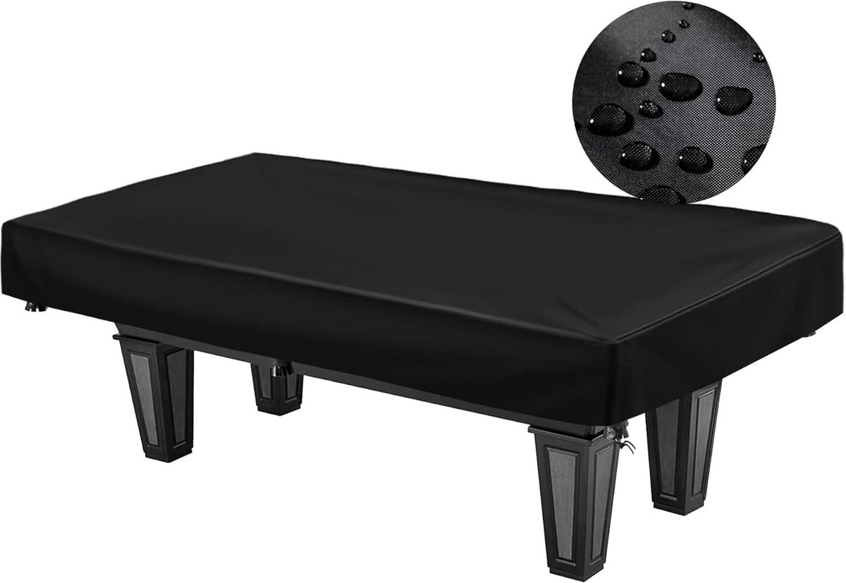 Waterdichte Stofhoes voor Biljarttafel 7, 8 en 9 Voet - Beschermhoes voor Pool en Snooker Tafels