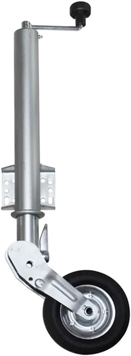 Steunwiel 500 kg voor Aanhanger Caravan Zwaar Metaal 200x50 mm