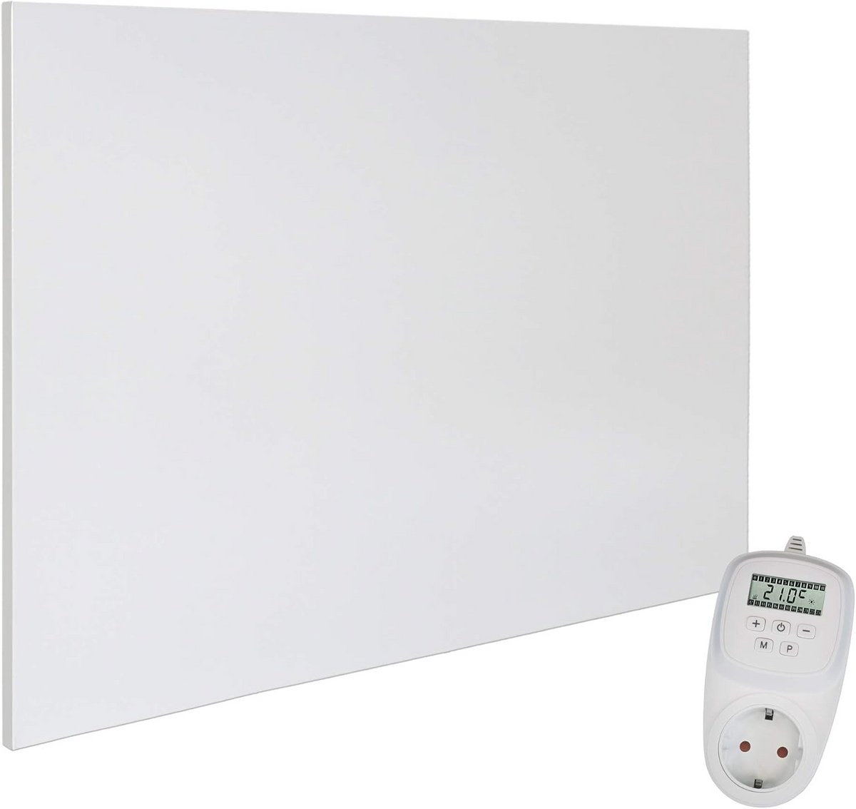 Infraroodverwarming Paneel 1200W Carbon Crystal Frameloos Wand of Plafondmontage