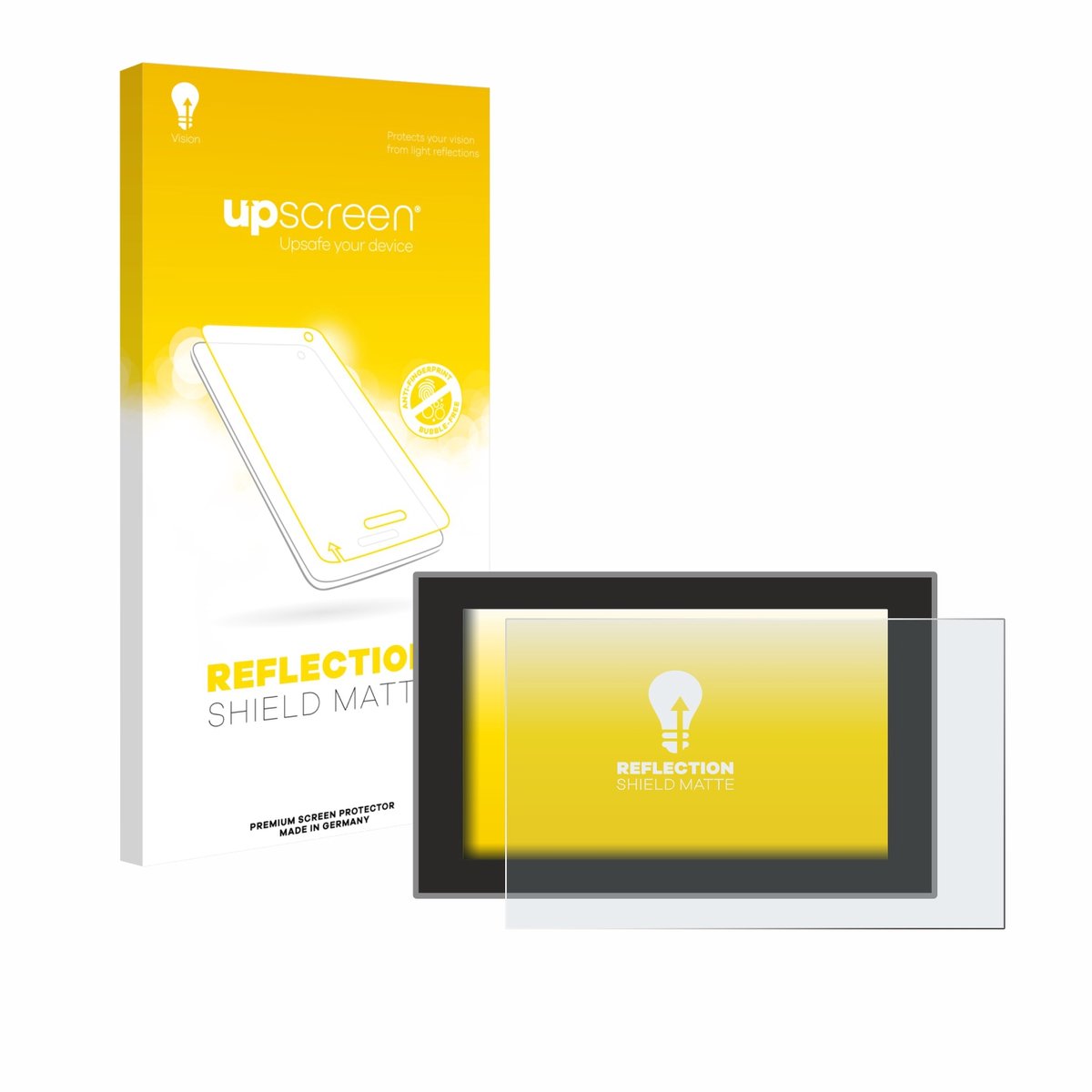 upscreen - Screenprotector voor Dacia Duster 3 2025 - Folie Beschermfolie anti glare matte