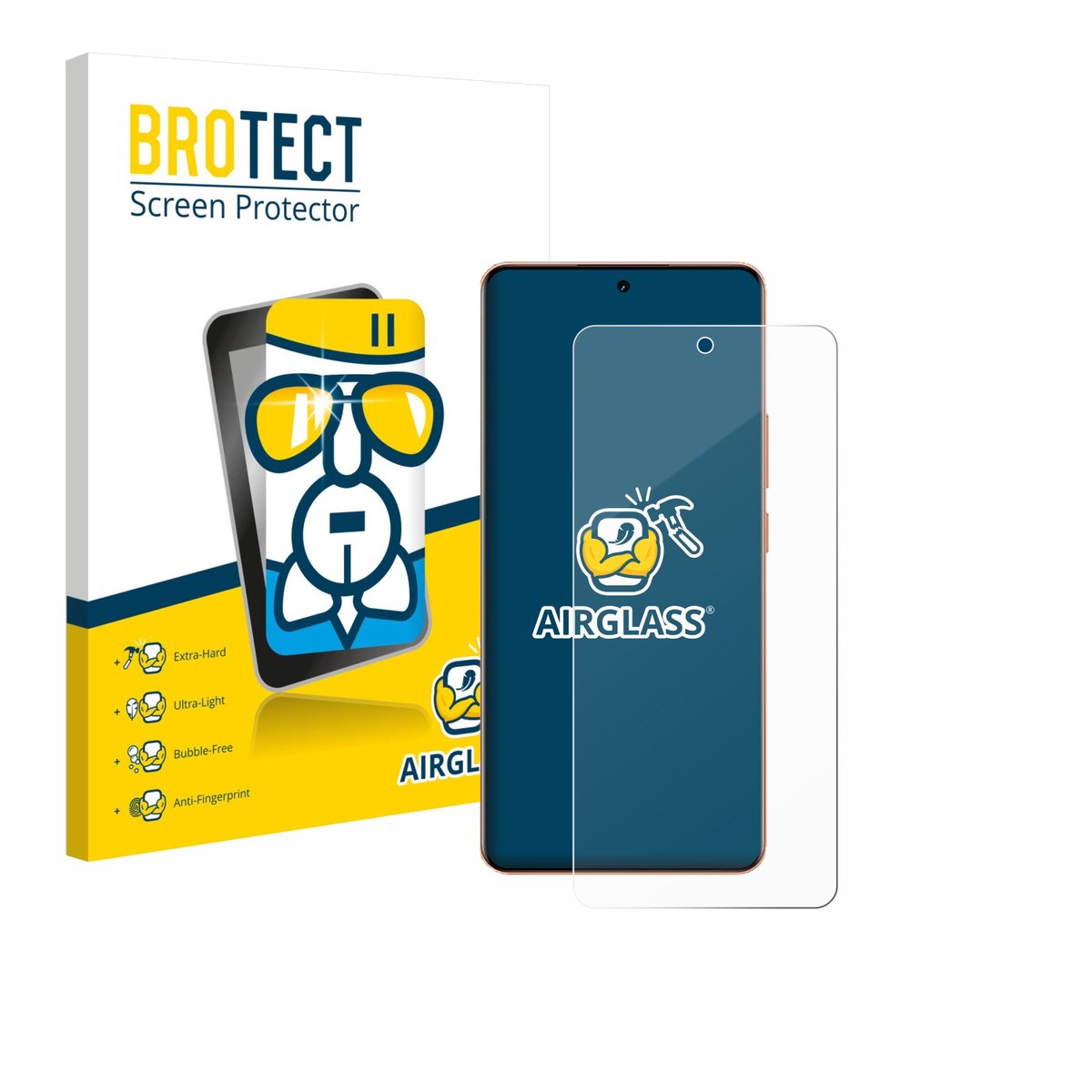 Screenprotector voor realme P4 Pro 5G Beschermglas transparant