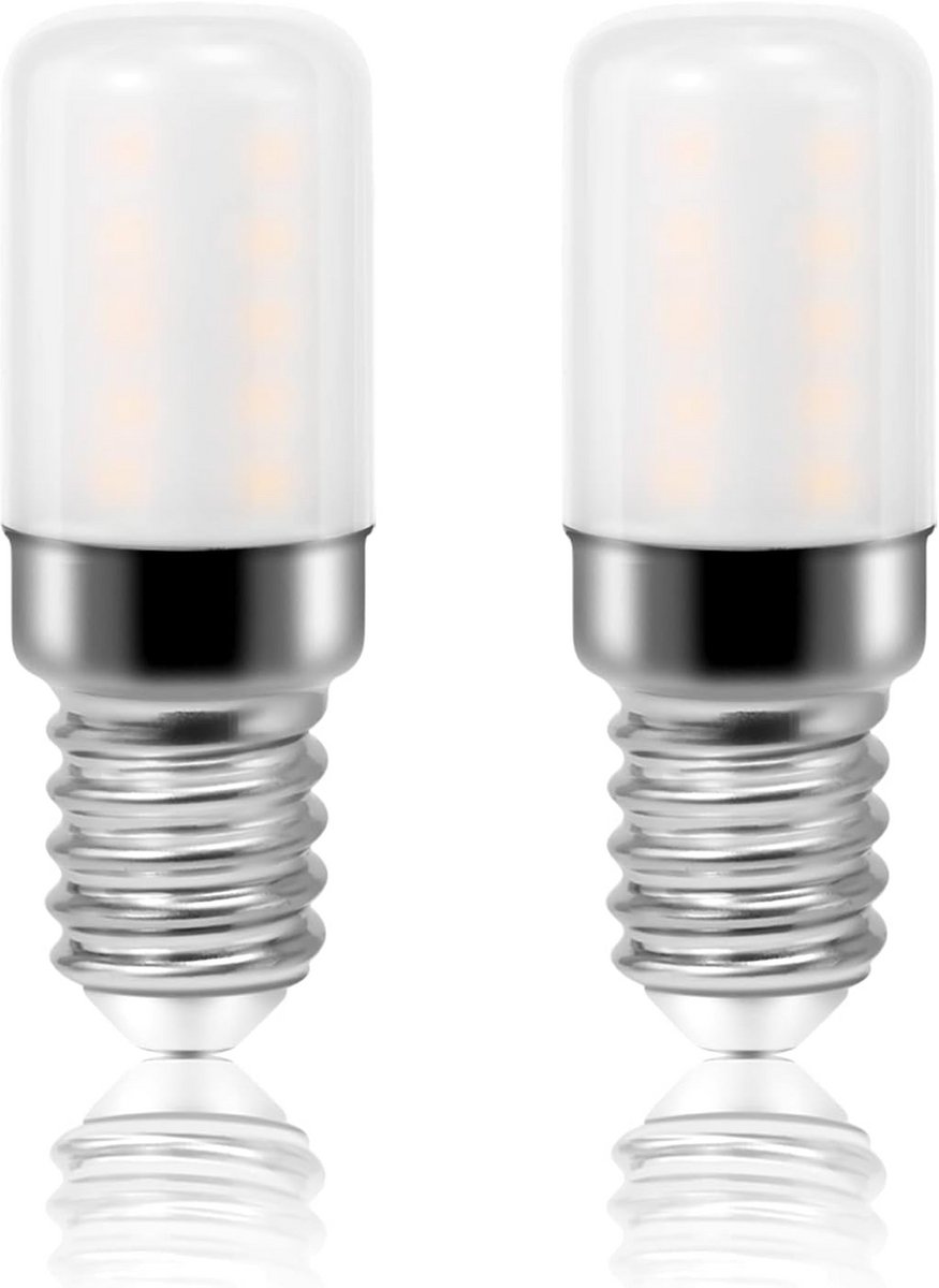 E14 LED Lampen 3.5W Neutraal Wit 4000K - Energiezuinige Vervanging voor 35W Halogeen (2 Stuks)