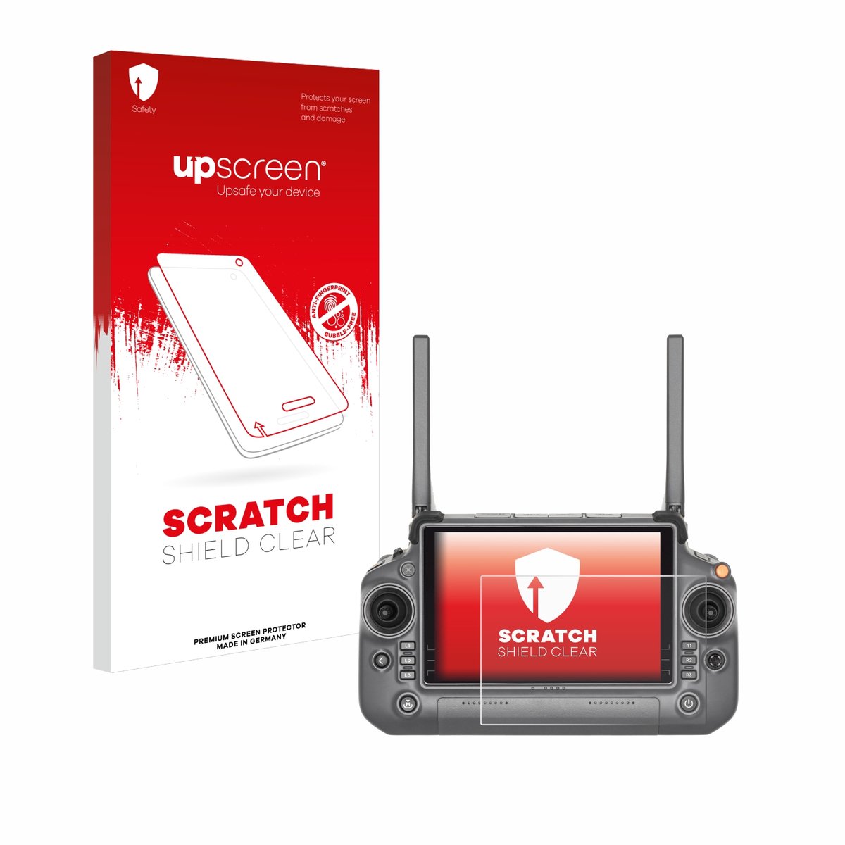 upscreen - Screenprotector voor DJI RC Plus - Folie Beschermfolie transparant