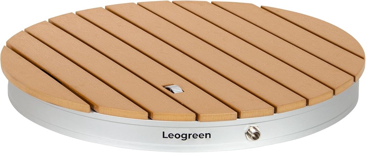 Draagbare Buitendouche met Houten Afwerking voor Zwembad en Camping