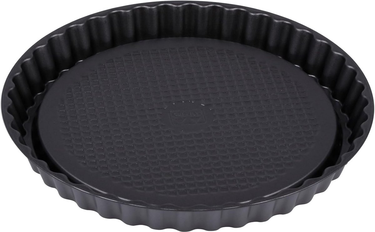 Grote Vierkante Bakvorm 28 cm Antiaanbak voor Quiche, Taart en Vlaai