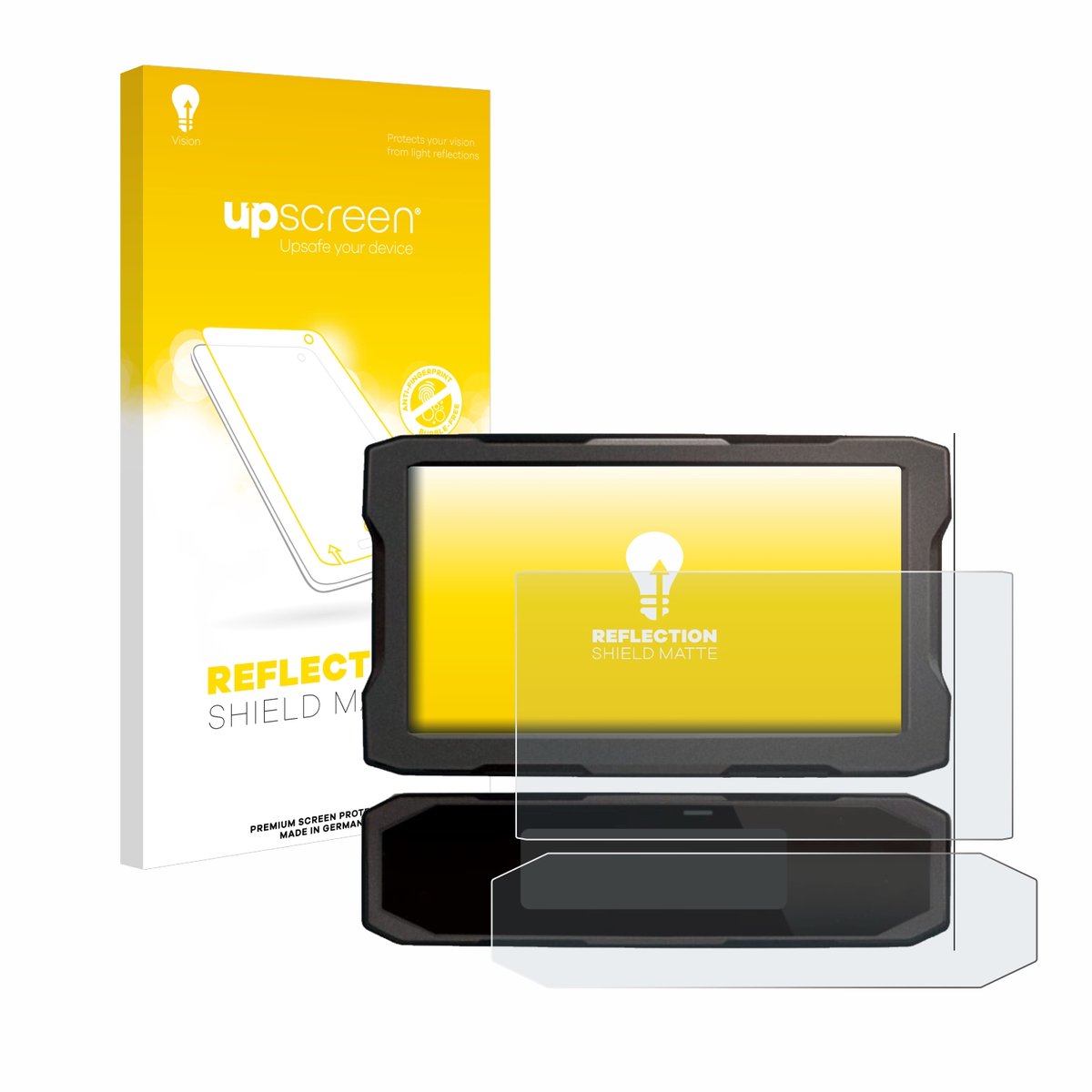 upscreen - Screenprotector voor Honda NT 1100 2021 - Folie Beschermfolie anti glare matte
