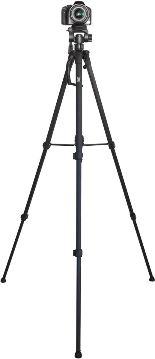 Lichtgewicht Universeel Statief 163 cm - Zwart