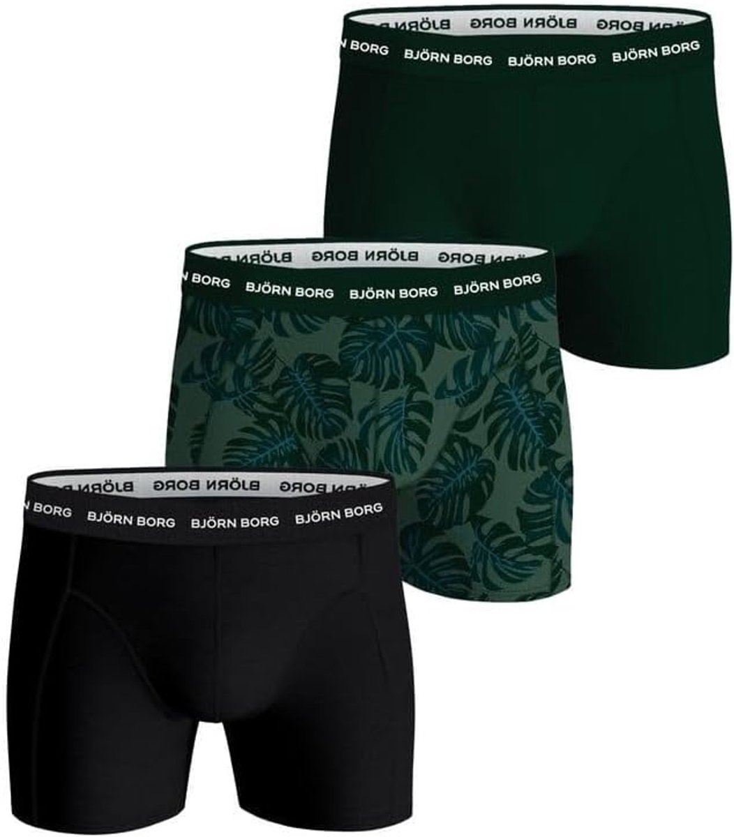 Heren Boxershorts Katoen Stretch - 3-Pack Comfortabele Onderbroeken
