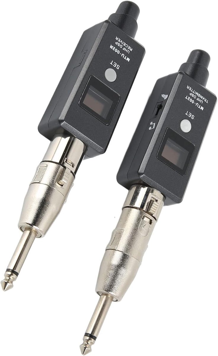 2.4 GHz Draadloze XLR Microfoonadapter voor Dynamische Microfoons en Camera's