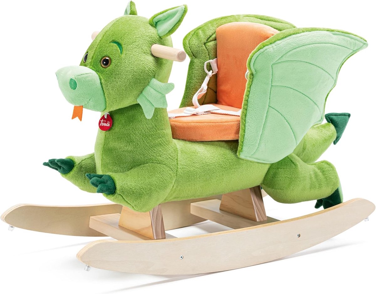 Loopstoel Drijvende Draak Groen voor Baby's en Peuters