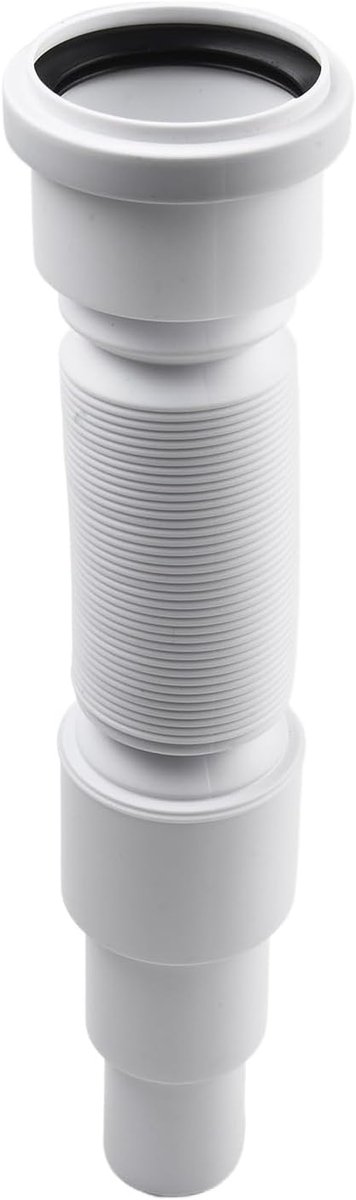 Flexibele Afvoerslang 50mm Universele Uitschuifbare Sifon Pijp voor Douche en Wastafel
