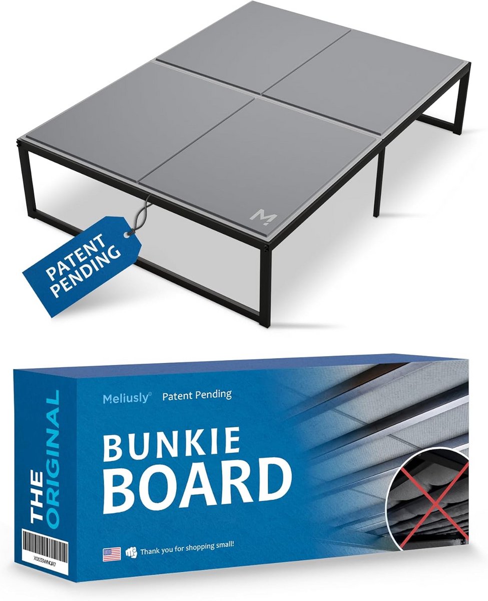 Stevige Bunkie Board voor Matras Full Size (137x180cm) - 10mm Dunne Ondersteuning met Anti-Geluid