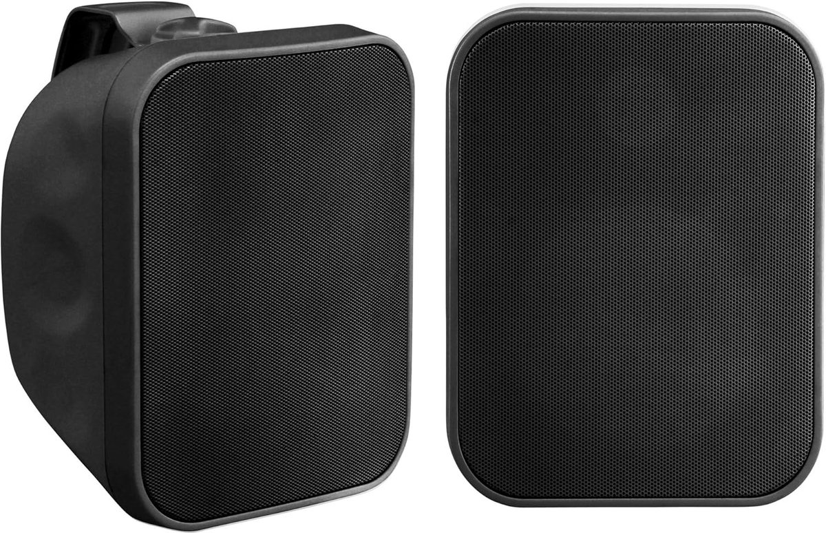 Set van 2 Waterdichte Buiten Luidsprekers voor Tuin en Terras