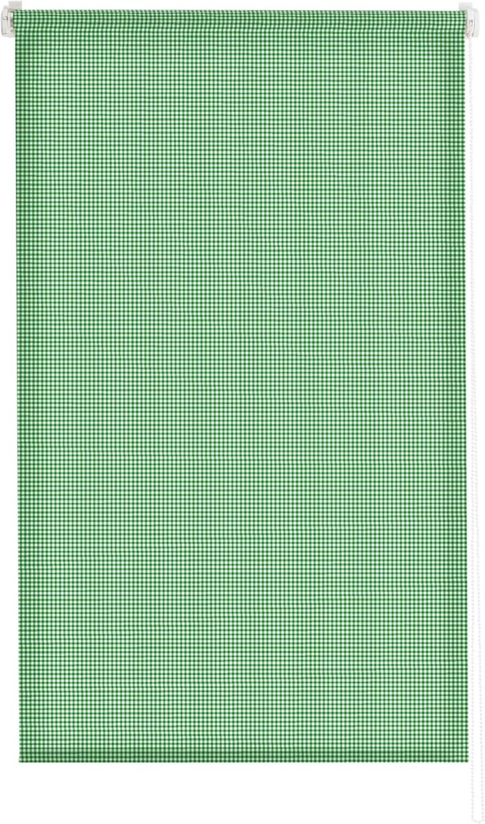 Digitaal Rolgordijn Groen Polyester Inkijkdicht en Lichtdoorlatend 120x150 cm